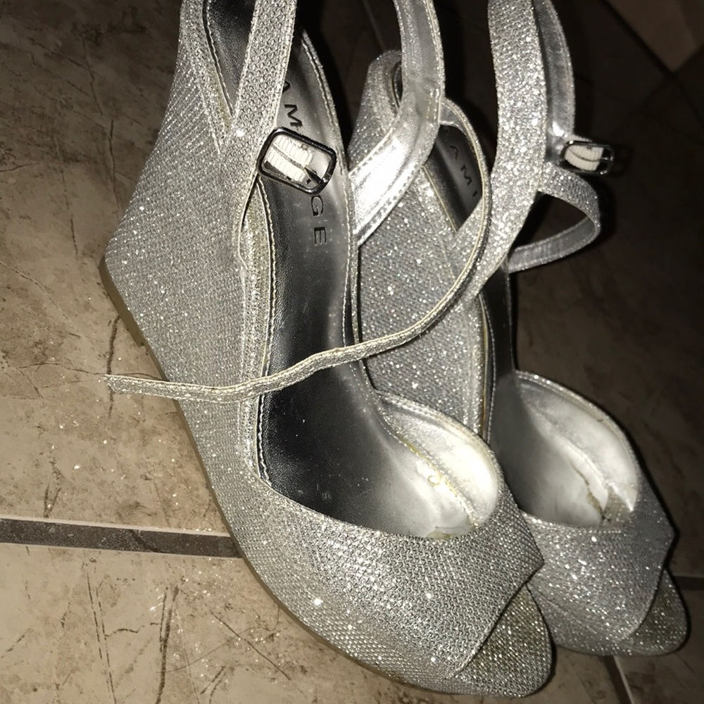 Sparkly Platform Heels